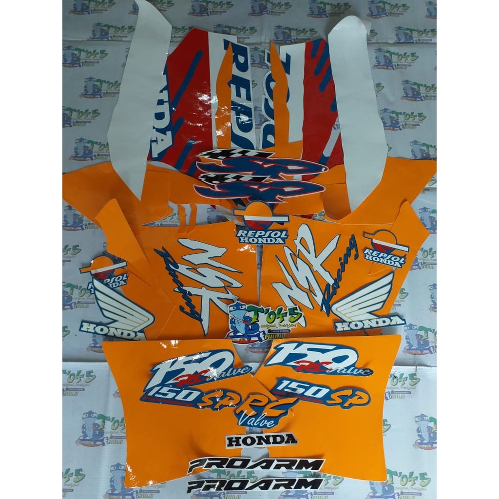 Striping Honda Nsr 150 Sp Repsol Edition Shopee Malaysia