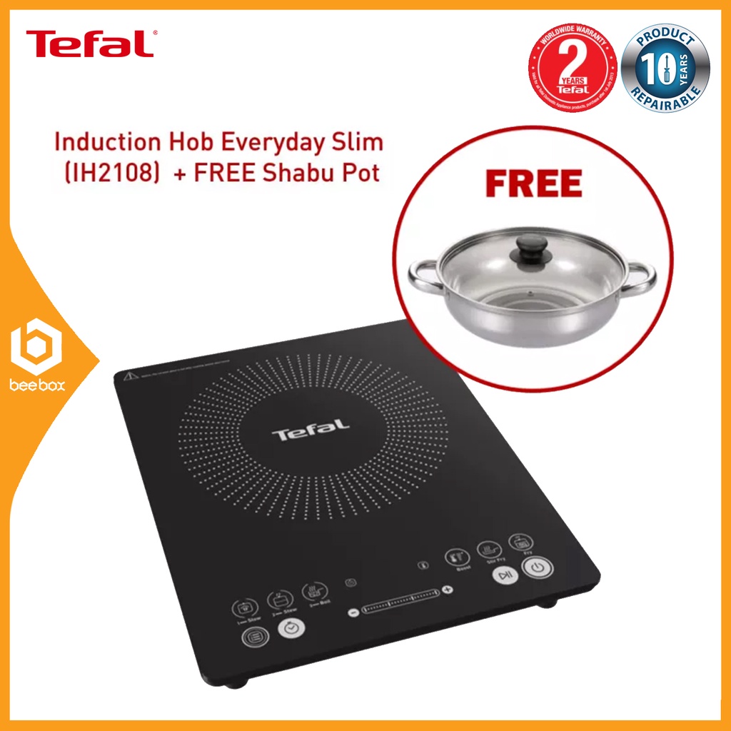 Plaque à Induction Tefal Everyday Slim 6 Programmes à 59,99€ @ Amazon
