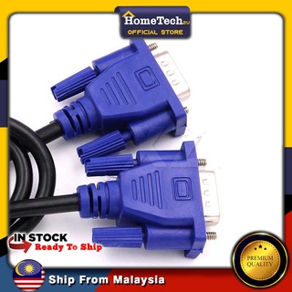 VGA Cable 1.5m 3m 15 meter VGA Male to VGA Male 15PIN Cable Computer Monitor Connector For PC TV projector Converter 1.