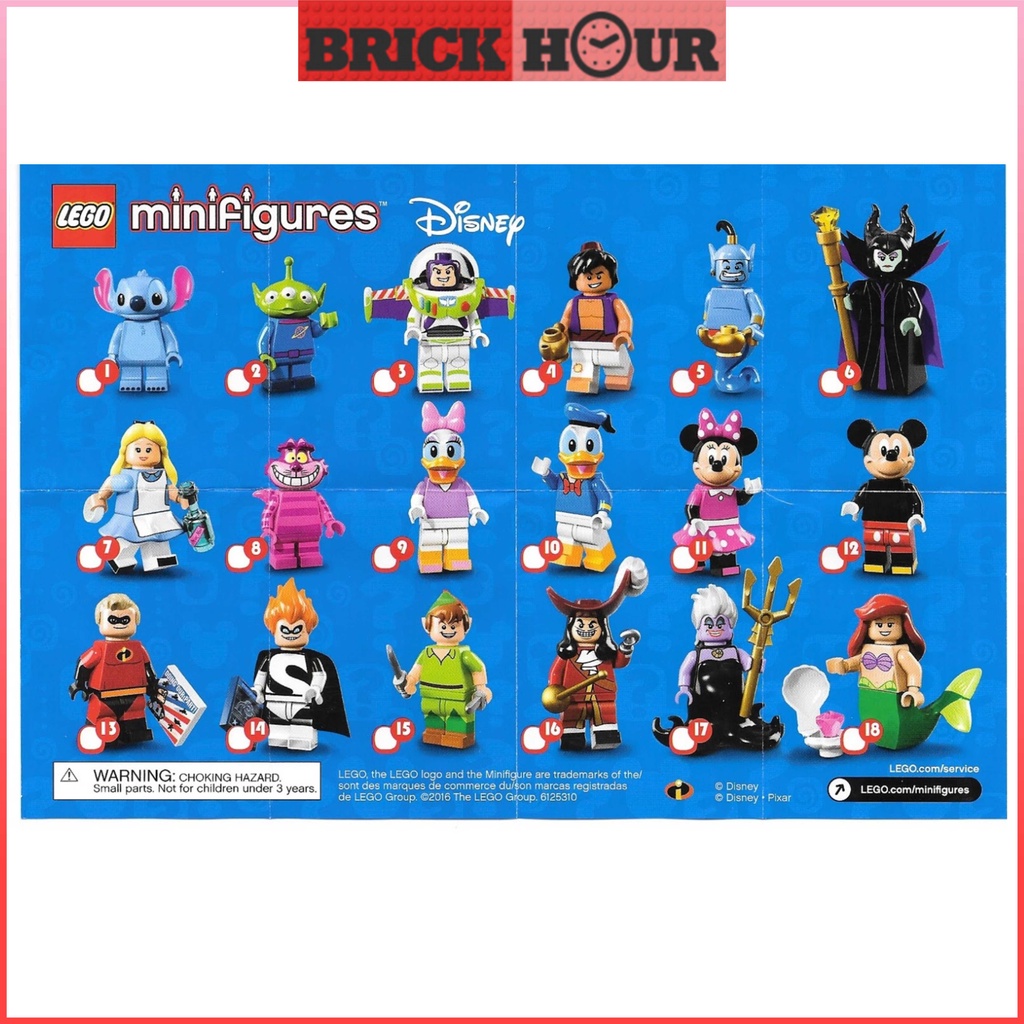 Monopol Schemel Ofen lego disney minifigures series 2 box layout Photoelektrisch Selbst wenn