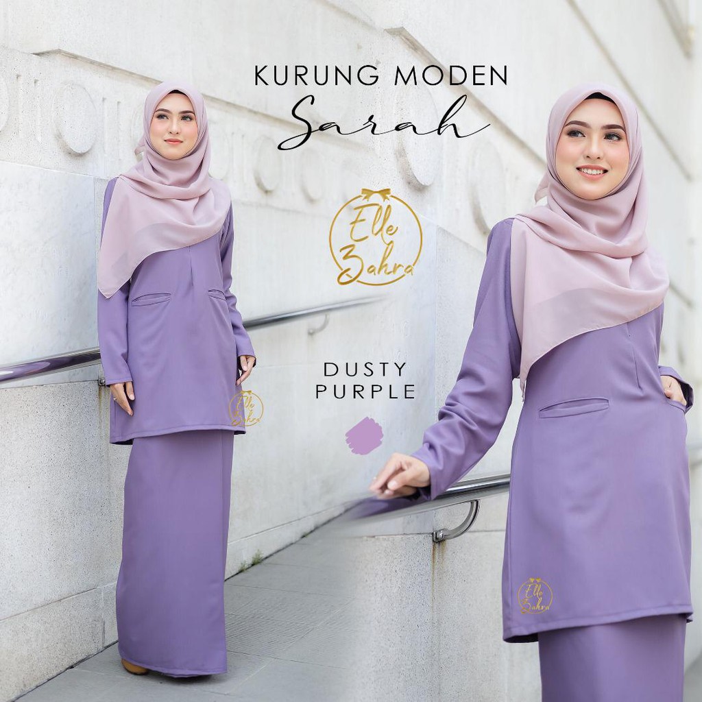 Baju Kurung Kedah Moden Ada Poket