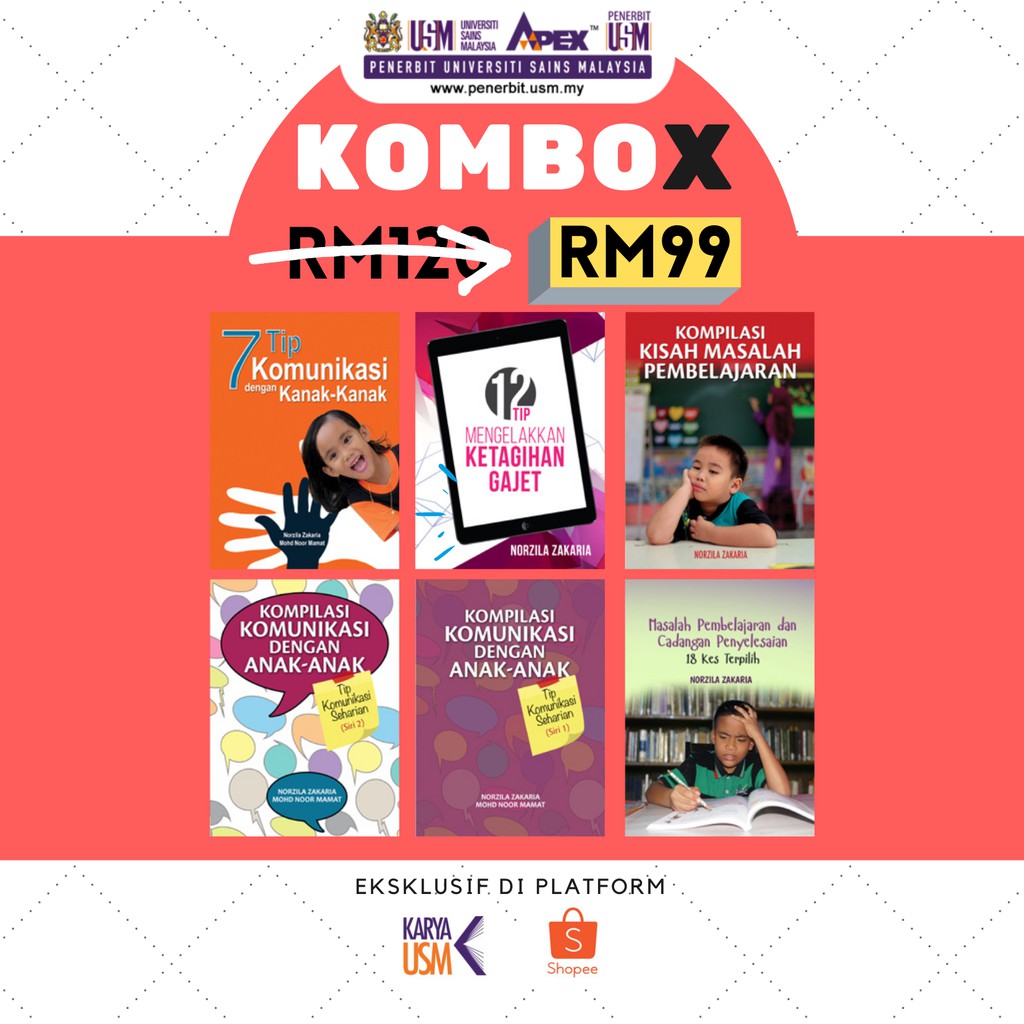 KOMBOX - 6 BUKU HARGA RM99.00 | Shopee Malaysia