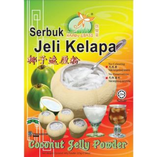 Happy Grass Serbuk Jeli Kelapa Coconut Jelly Powder 225g 