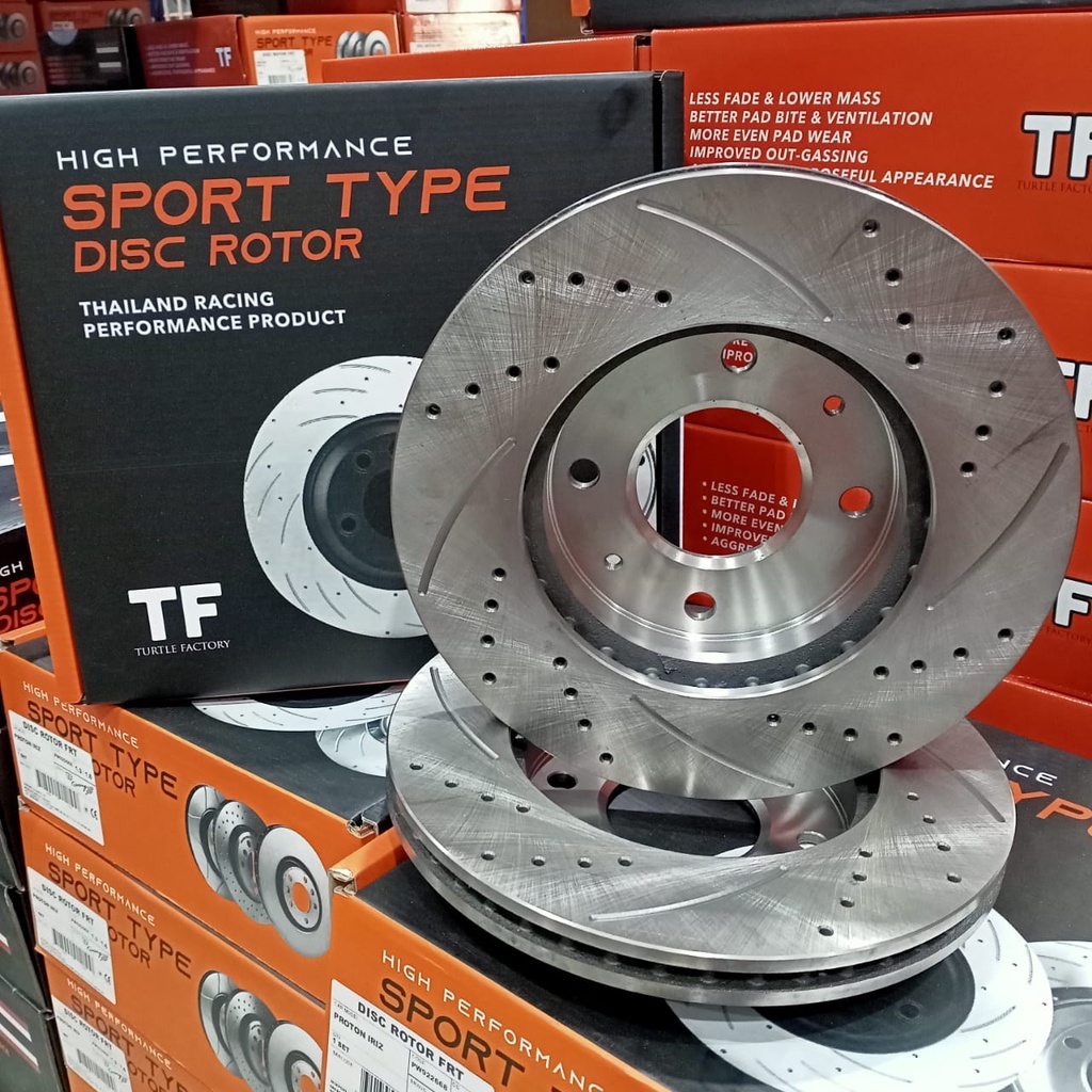 TOYOTA VIOS NCP42 / NCP93 / NCP150 FRONT REAR DISC ROTOR SPORT