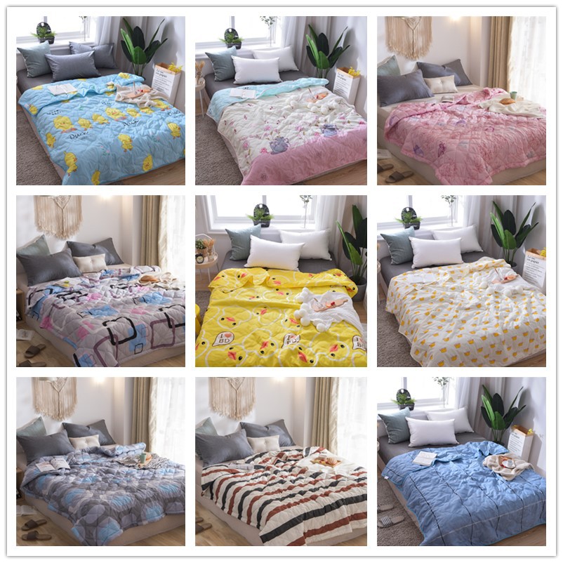 Comforters Sets Queen 3 100 Cotton Bed Quilt Cartoon Thin