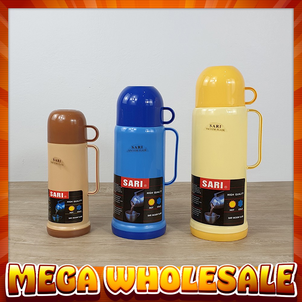 0.4LT/1.0LT/1.2LT Thermos Insulated Glass Vacuum Flask [MEGA WHOLESALE]