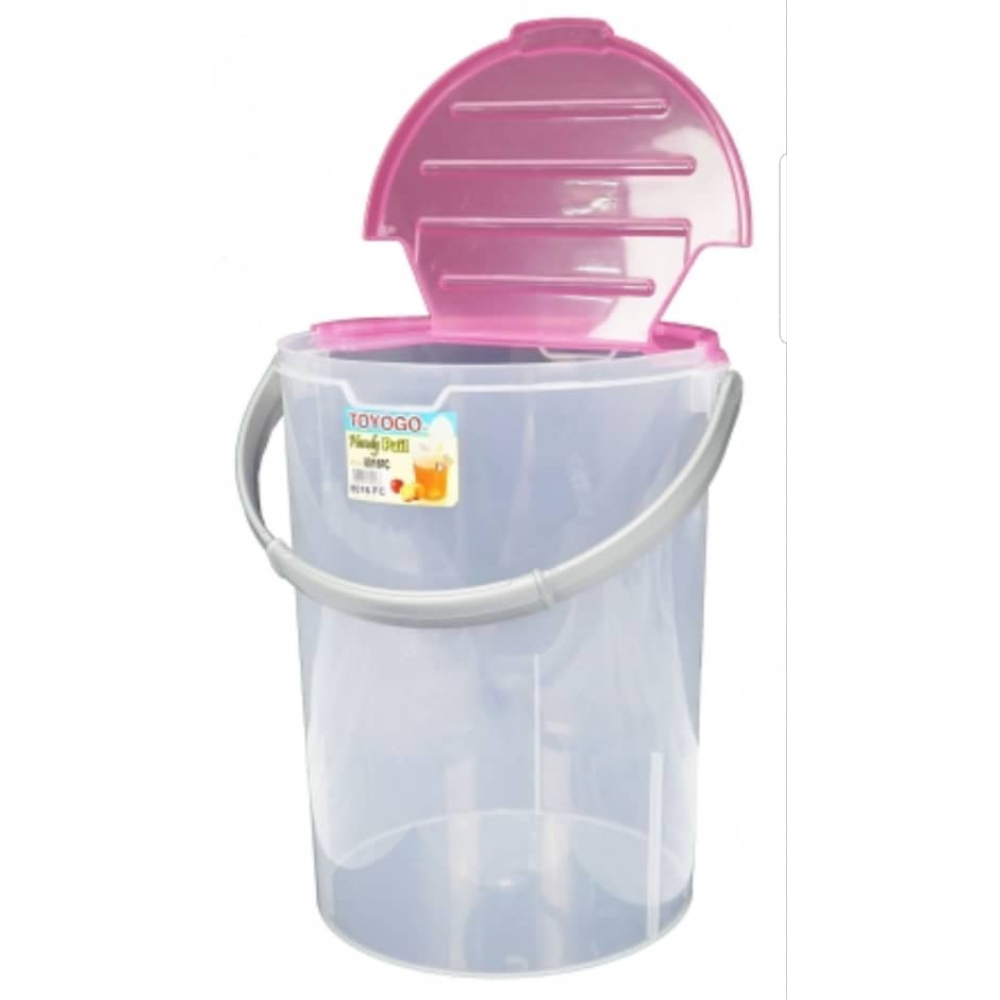 Toyogo 28 Lit /47Lit Handy Round Container w/ Semi Open Cover/ Food