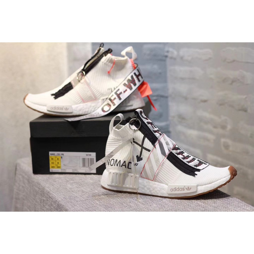 off white nmd city sock
