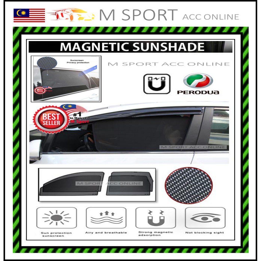 (Magnetic) Perodua Aruz Alza Viva Axia Bezza Myvi 2005 