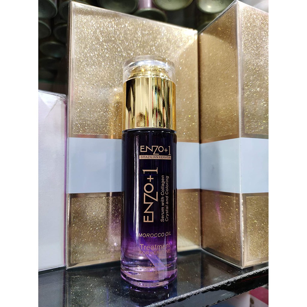 ENZO Professional keratin hair serum for dull, lifeless hair & hair loss  80ml(READY STOCK MALAYSIA) | Shopee Malaysia