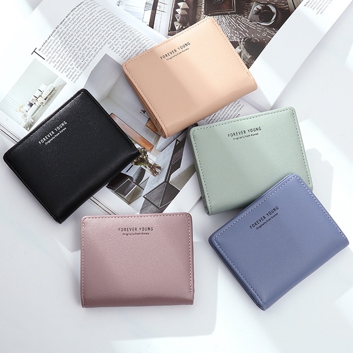 Thin wallet forever young simple ultra thin purse mini stylish slim ...