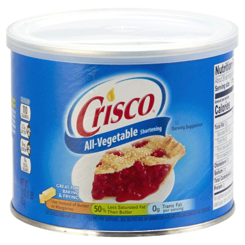 (Readystock) Crisco AllVegetable Shortening 453g Shopee Malaysia
