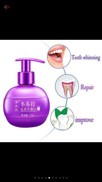 100% ORIGINAL BAKING SODA WHITENING TOOTHPASTE PEMUTIH 