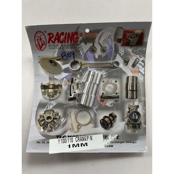 Y100 Y110 Pin Anjak Crankpin Crankshaft Pin 1.0MM TLC