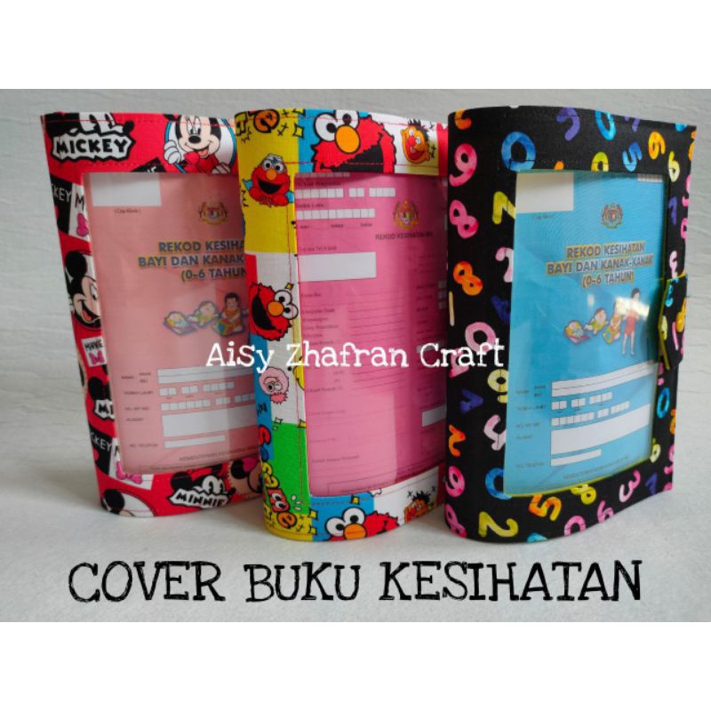 Cover Buku Pink Ibu Mengandung Cover Buku Kesihatan Bayi Anak Rekod ...