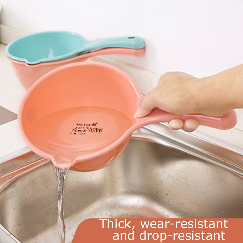 The new household kitchen water scoop thickened plastic ...