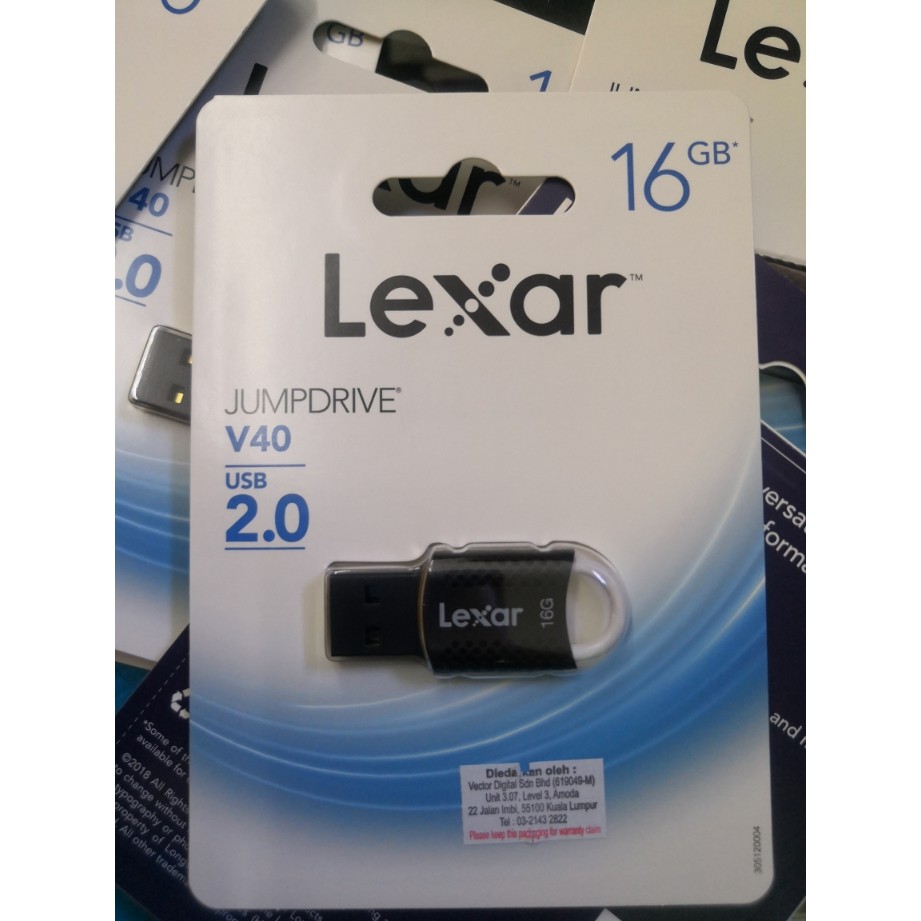 ⚡️SHOCKING SALE⚡️ LEXAR JUMPDRIVE V40 USB 2.0 FLASH DRIVE 16GB/32GB/64GB Pendrive