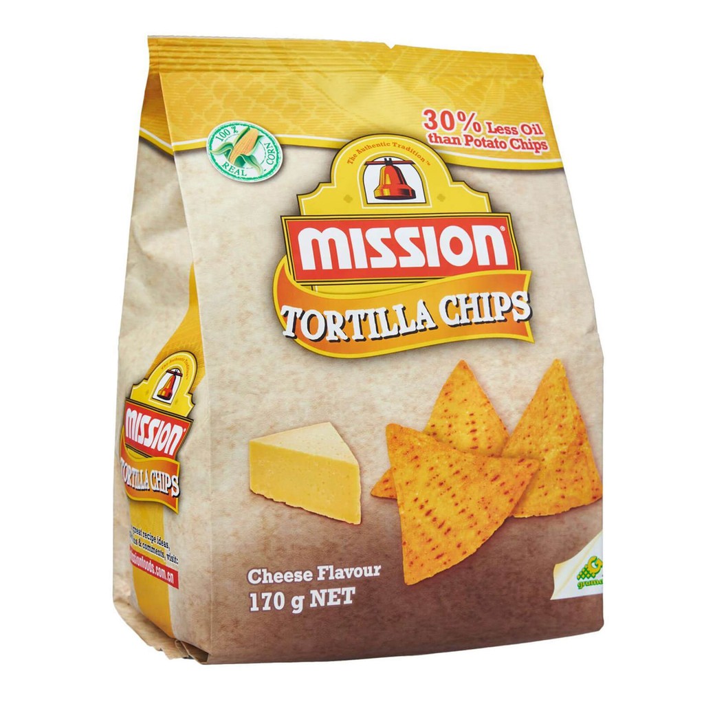 Mission Tortilla Chips Cheese 170g | Shopee Malaysia