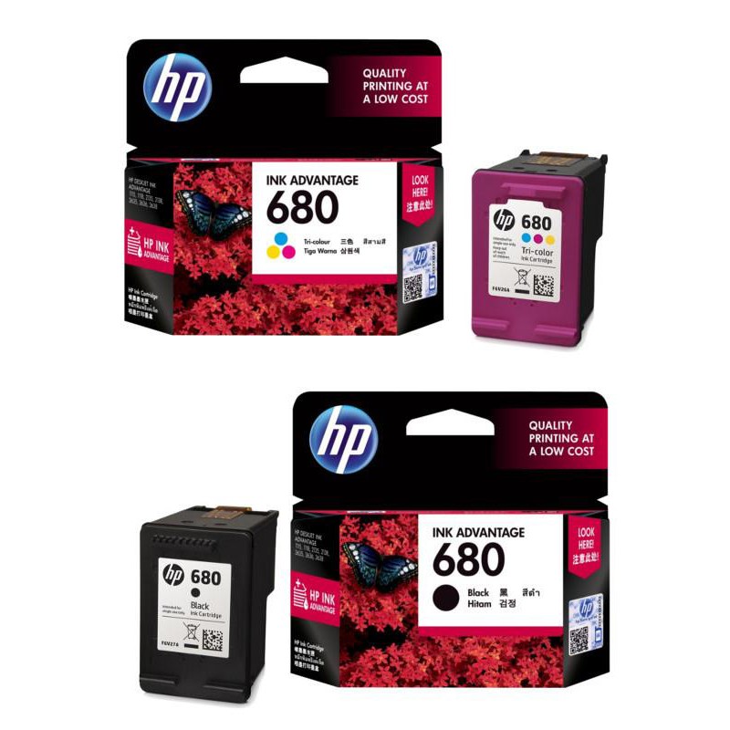 Hp 680 Original Ink Advantage Cartridge Black Color With Original Hp Packing M Sia Model With 6 Months Warranty Shopee Malaysia