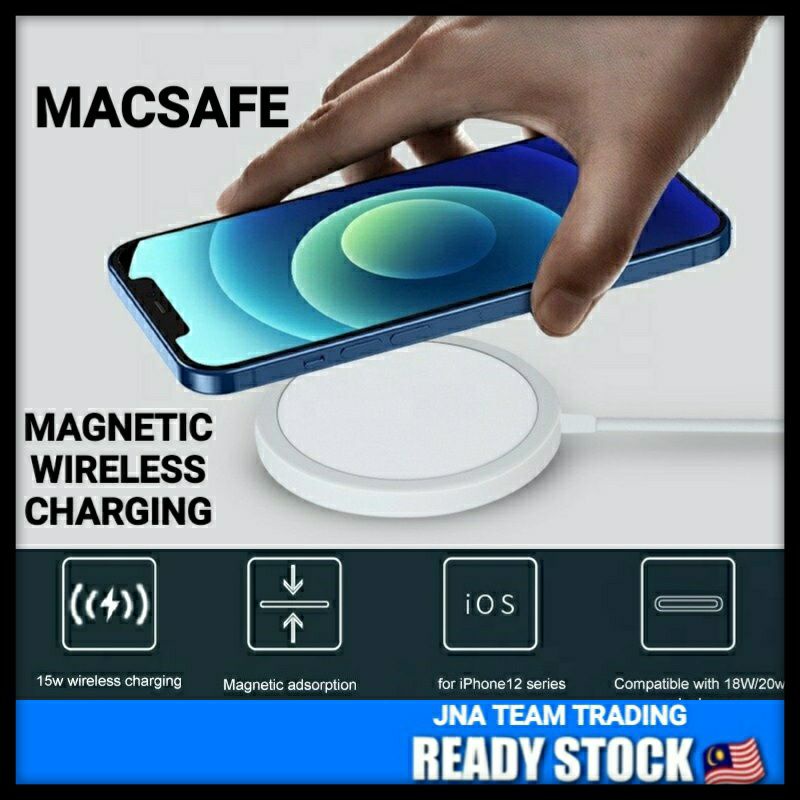 15W Mini Magsafing Macsafe Charger Wireless Charging Pad Dock