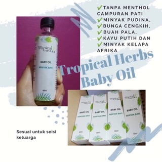 Amway Baby Oil (Tropical HERBS) Minyak Oil bayi!!! 100% original ...