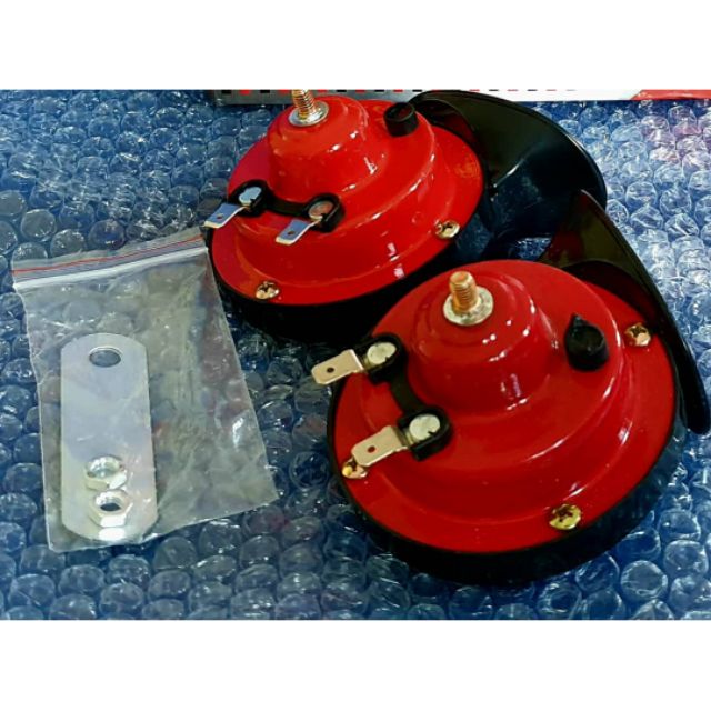 2pcs Snail  Bm Horn car 12v type R twin tune horn kereta