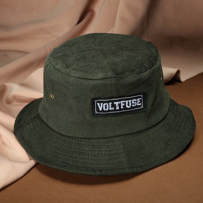 corduroy fisherman's cap