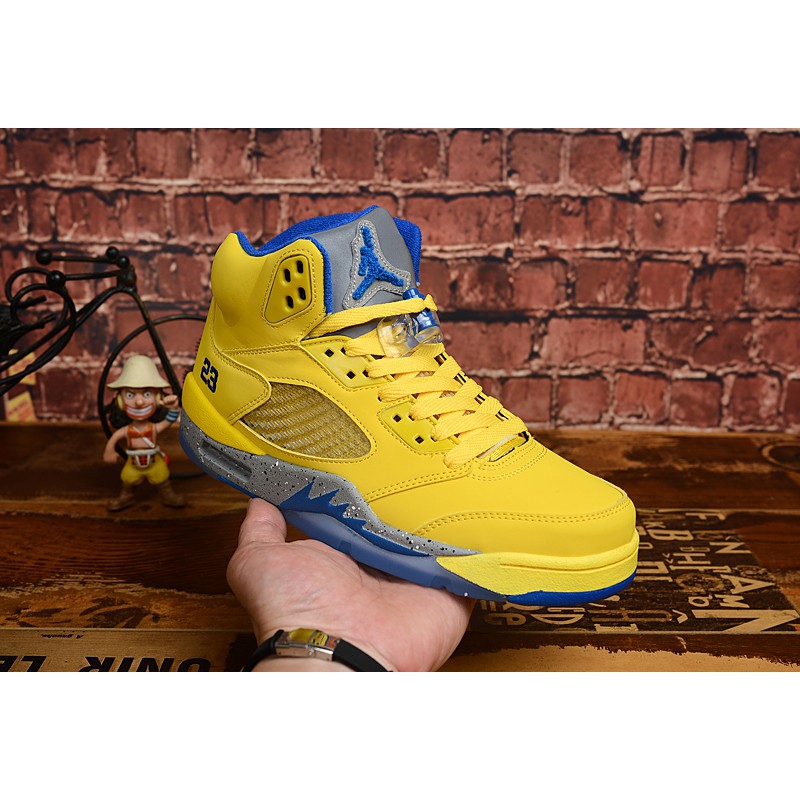 jordan 5 yellow