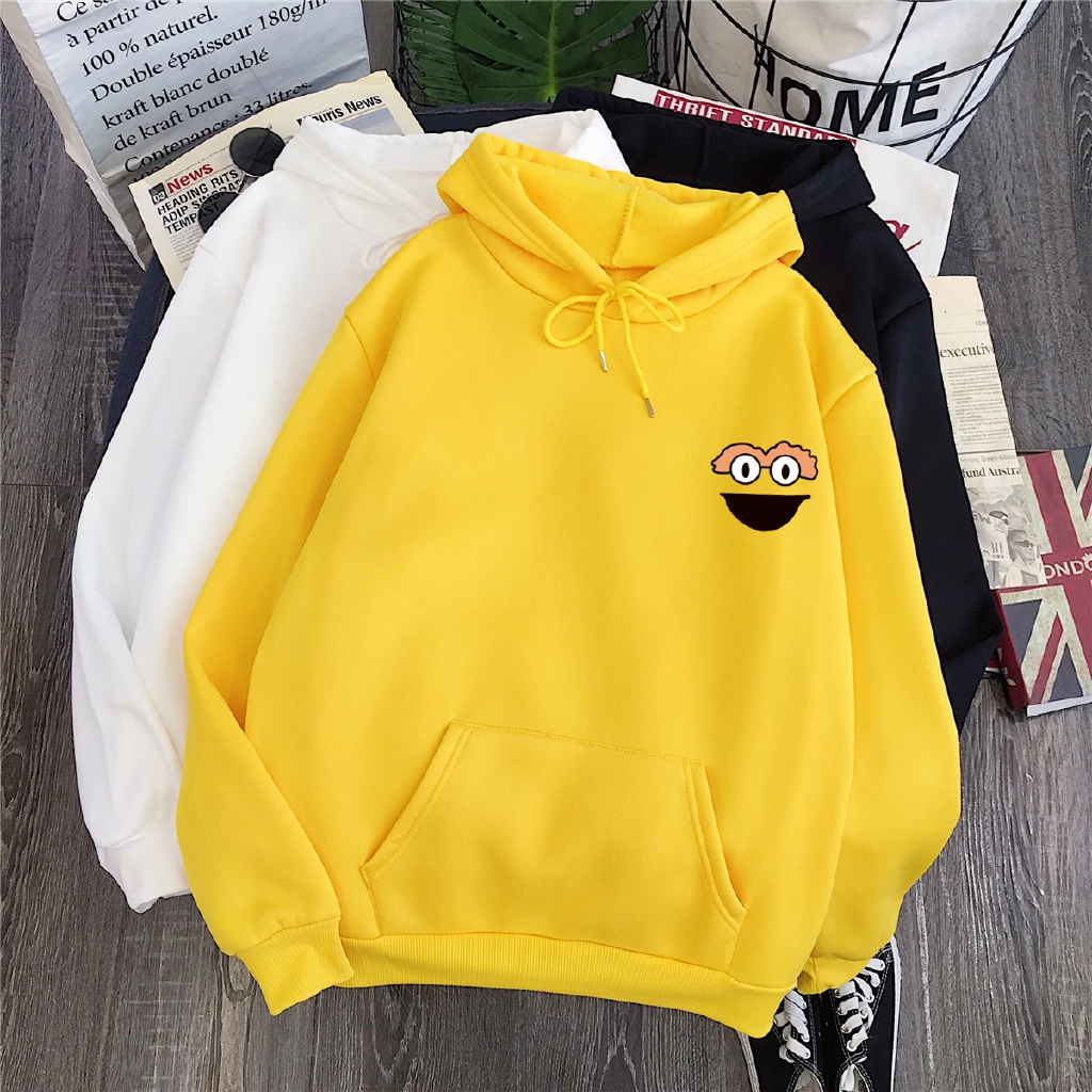 double pocket long sleeve hoodie sweatshirt