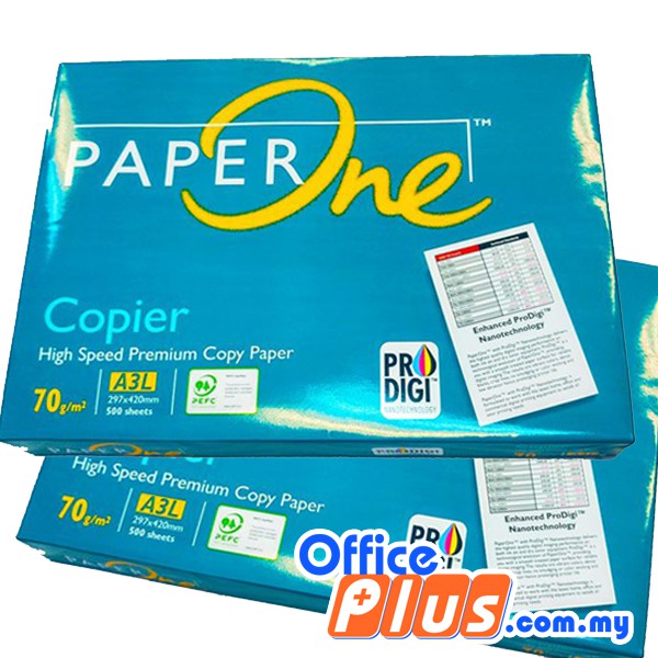 PaperOne A3 Copier Paper 70gsm – 500 sheets | Shopee Malaysia