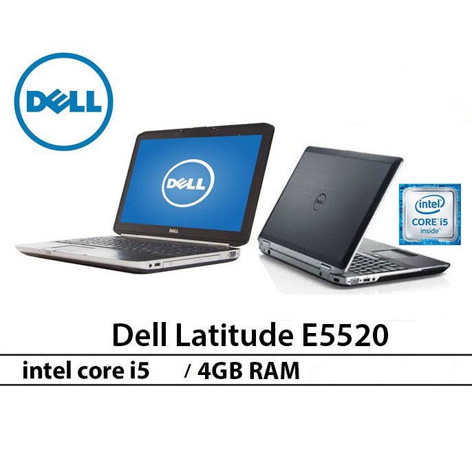 Dell Latitude E5520 Laptop Intel Core I5 2rd Generation Win 7 Pro Shopee Malaysia 8327