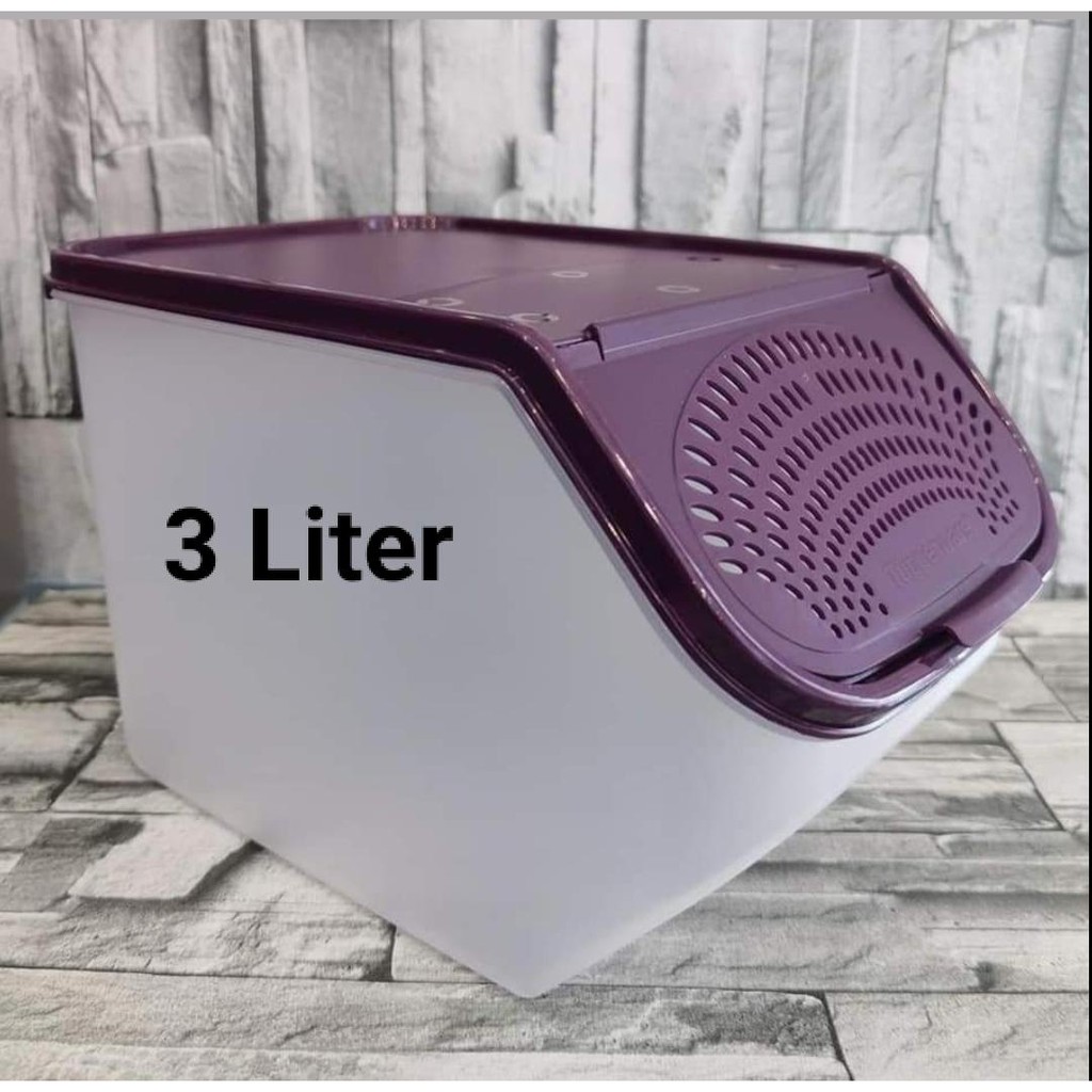Tupperware Garlic keeper purple color 3 liter Shopee Malaysia