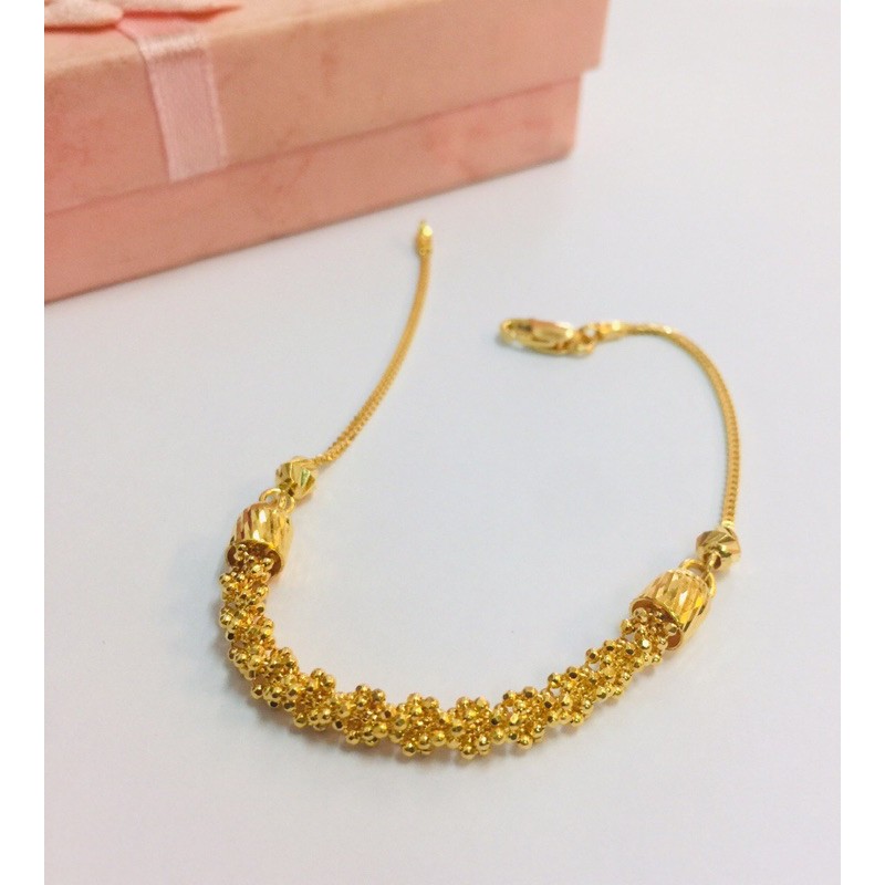 Corn Bracelet 916 Gelang Jagung Emas 916 Shopee Malaysia