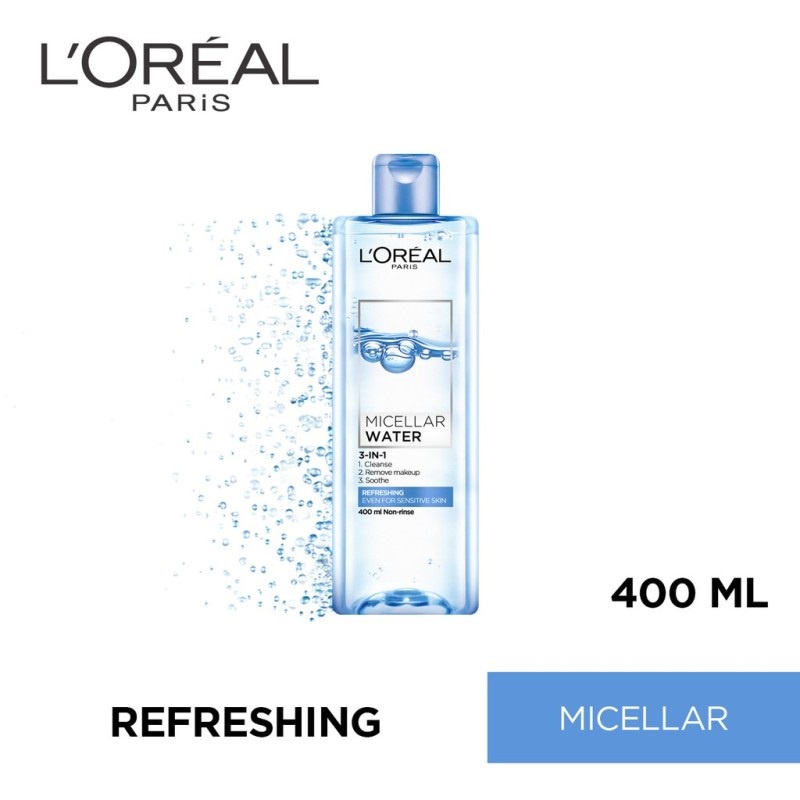 L'Oreal Paris Micellar Water Refreshing Makeup Remover 400ml