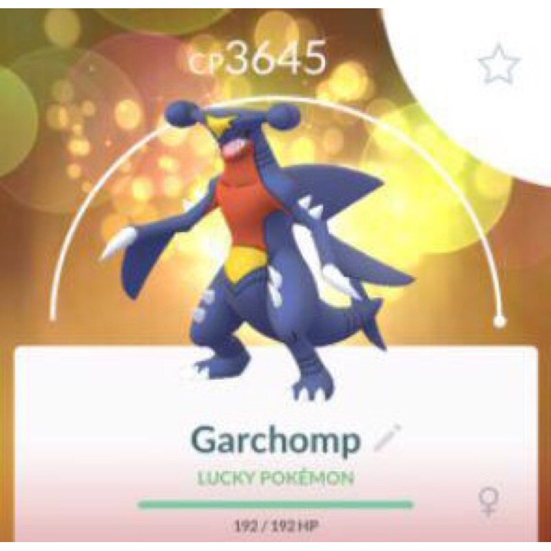 Garchomp Trade Pokemon Go Shopee Malaysia