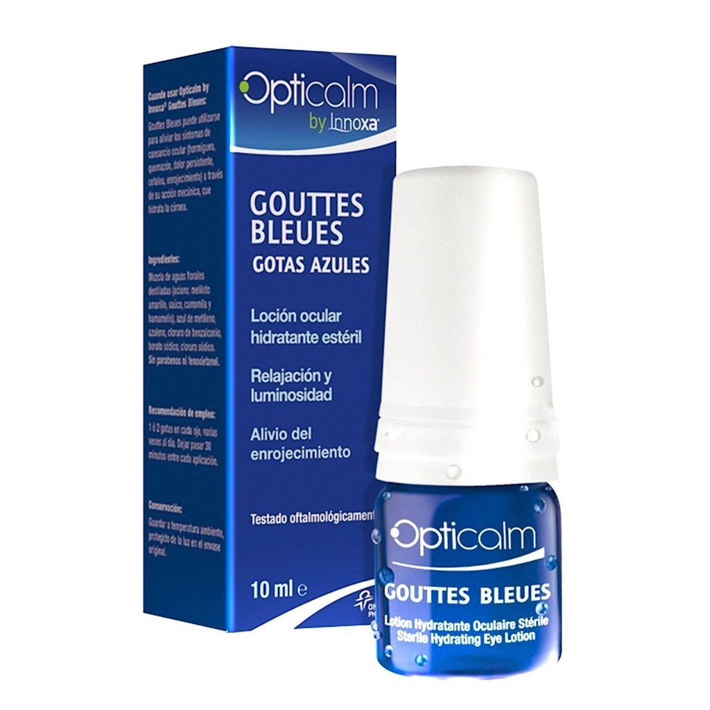 Opticalm by Innoxa Gouttes Bleues Blue Eye drops 10 ml Shopee Malaysia