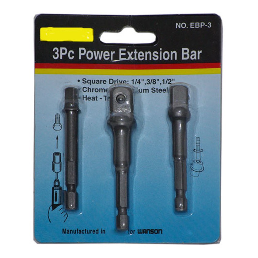 3 PC POWER EXTENSION BAR SET ( 1/4'',3/8'',1/2'' ) Shopee Malaysia