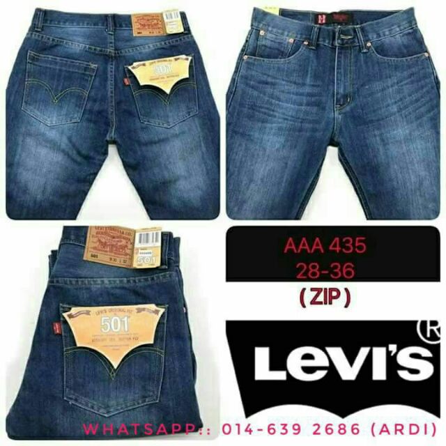 seluar jeans levis