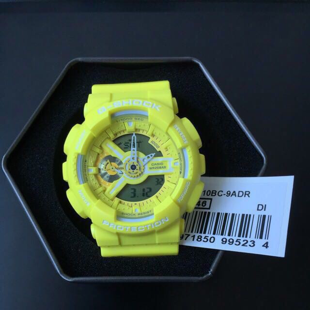 Casio G Shock Ga 110 Ga110bc 9adr Neon Colour Series Stock Clearance Shopee Malaysia
