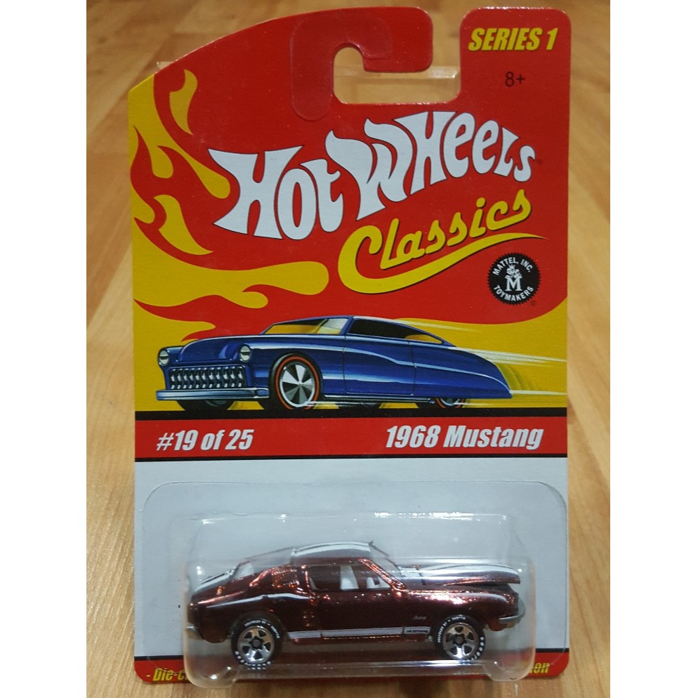 1968 ford mustang hot wheels