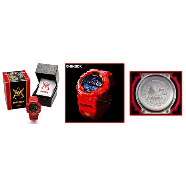 Casio G-Shock Gd-100 Char Gundam 35Th Anniversary Quartz | Shopee Malaysia