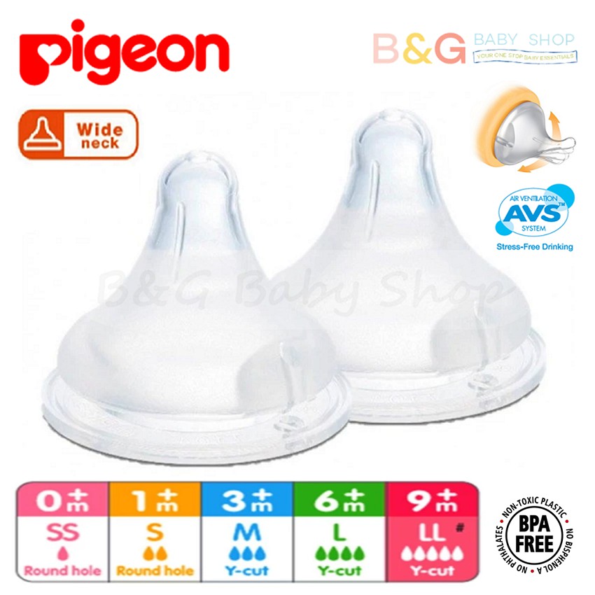 pigeon fast flow teat