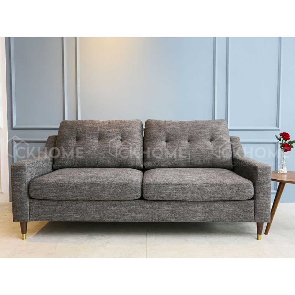 {Ready Stock} Solid Cushion Sofa / Manchester 3 seater Sofa Shopee Malaysia