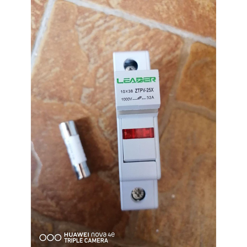 20A Solar DC Fuse with Holder DC 1000V High Voltage for Solar System