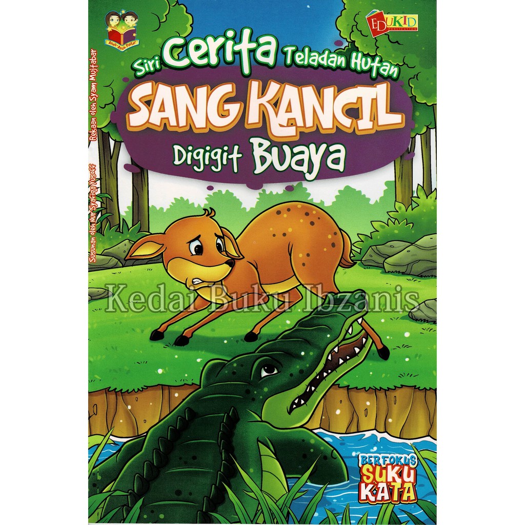 Buku Siri Cerita Teladan Hutan Sang Kancil Digigit Buaya Shopee Malaysia