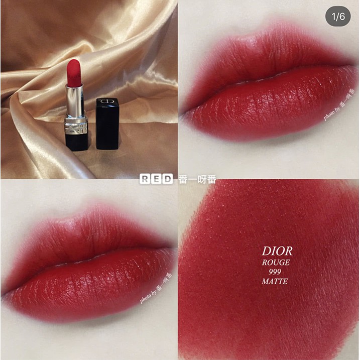 dior 999 lipstick matte