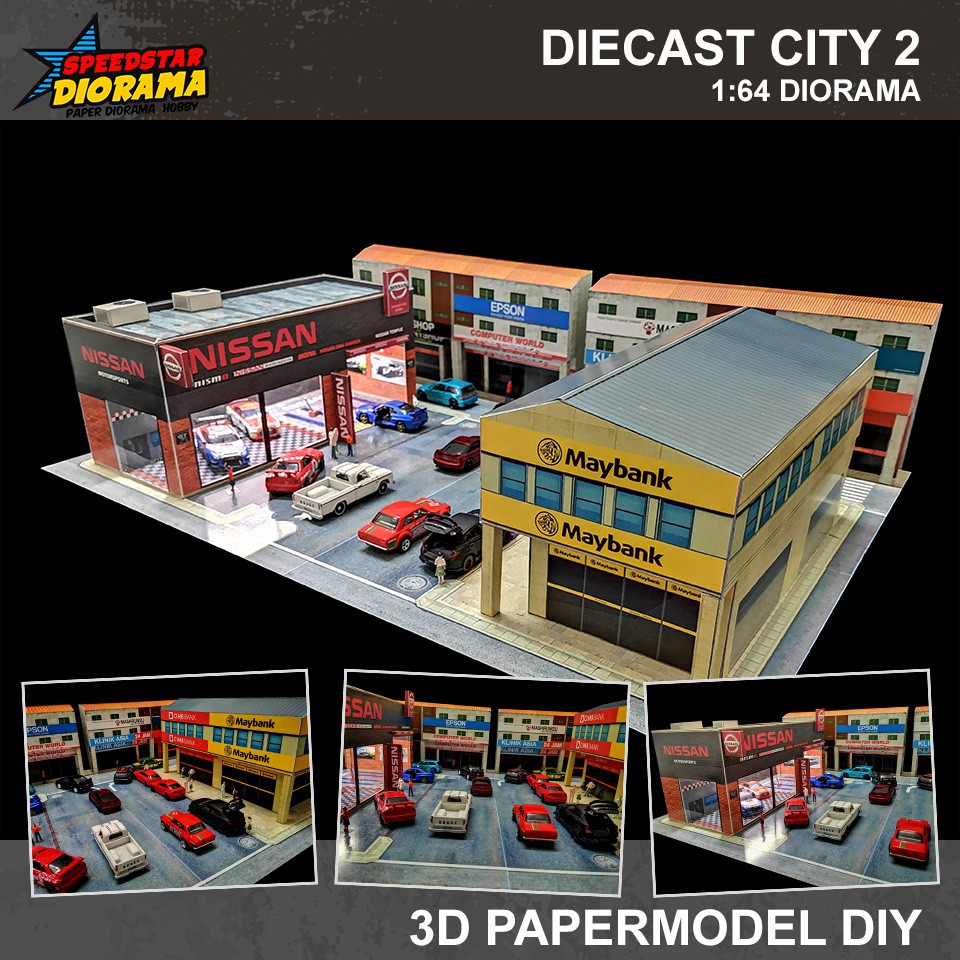 diorama diecast 1 64