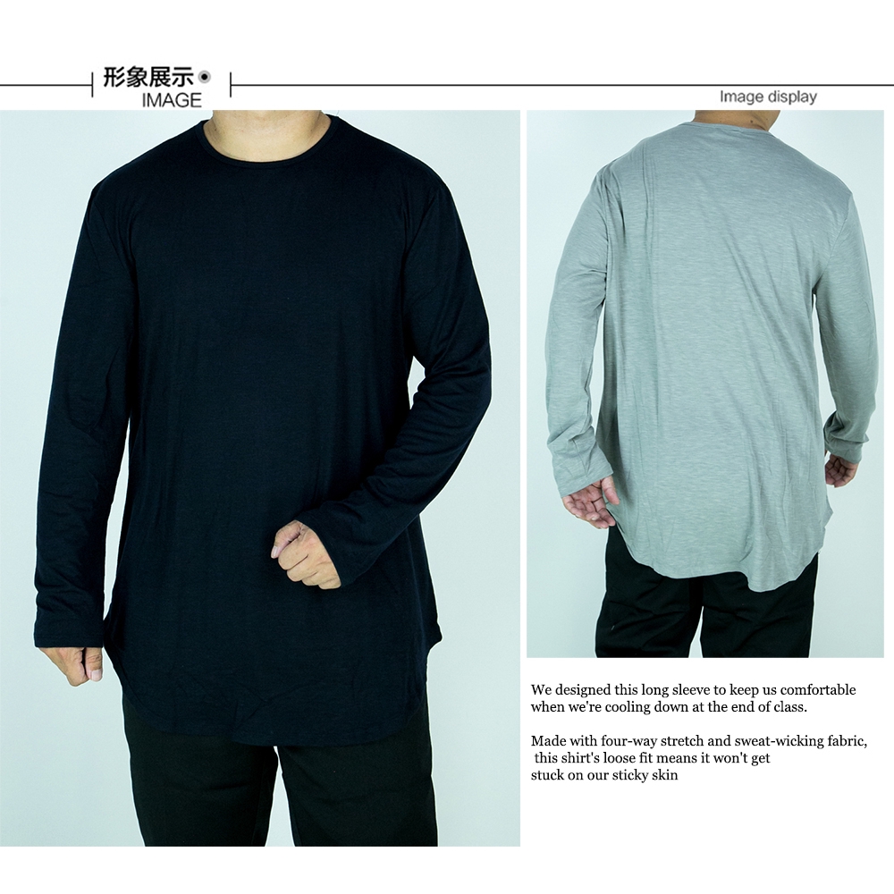 Men S Casual Kpop Slim Fit Plus Big Size Inner Long Sleeves Tuck And Flow Shirt Xxl Baju Inner Lelaki Saiz Besar Shopee Malaysia