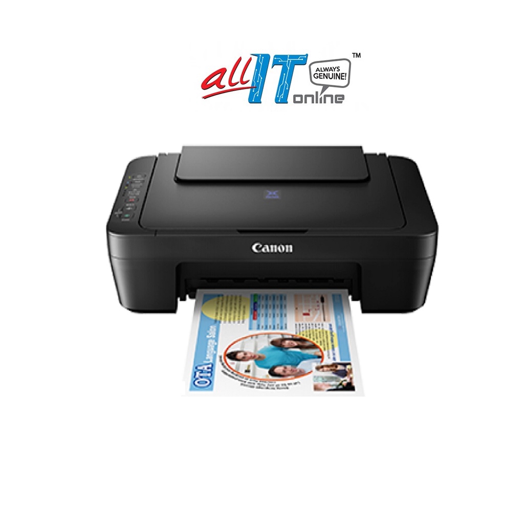 Canon E470 PIXMA Ink Efficient WiFi Printer Shopee Malaysia