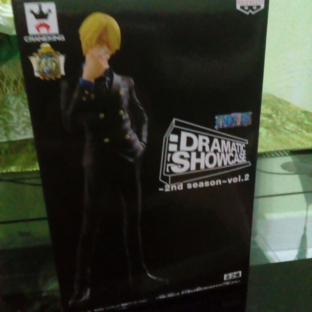 One Piece Original Banpresto Dramatic Showcase Pvc Figure Vol 2 Sanji Shopee Malaysia